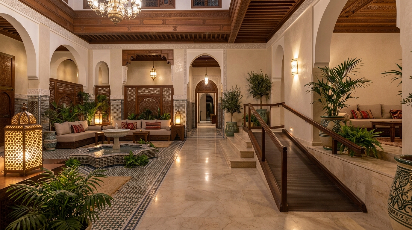 Hall d'hôtel partenaire